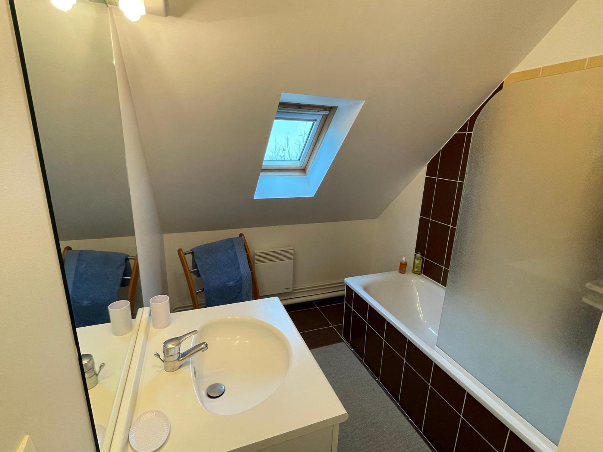 Maison Calme Et Cosy A Port-En-Bessin Pres Du Golf Et De La Mer מראה חיצוני תמונה