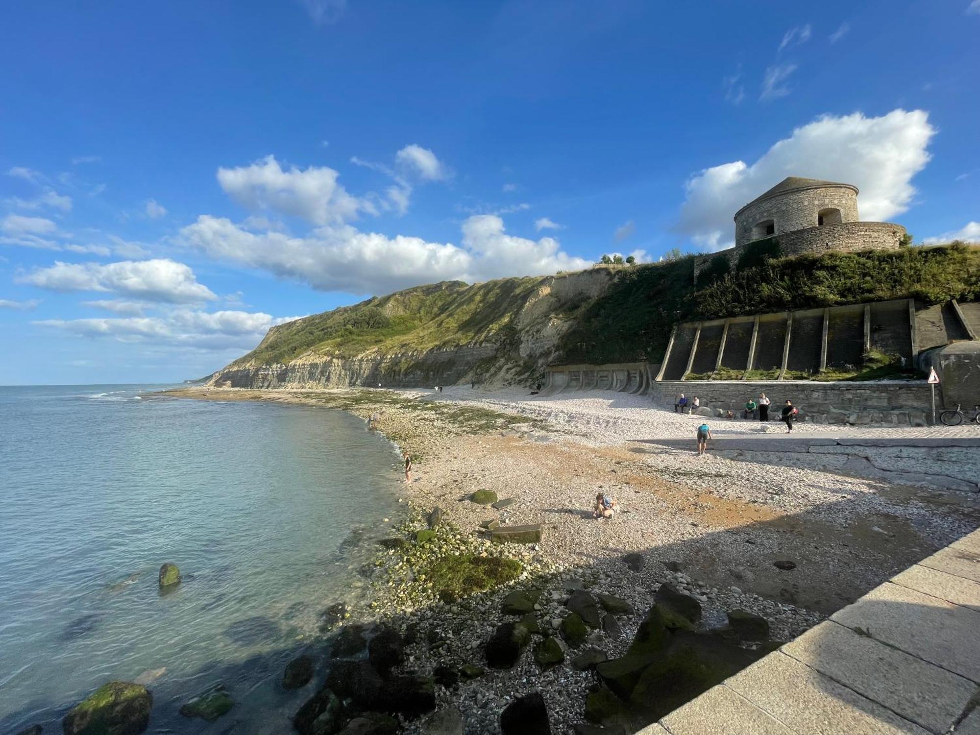 Maison Calme Et Cosy A Port-En-Bessin Pres Du Golf Et De La Mer מראה חיצוני תמונה