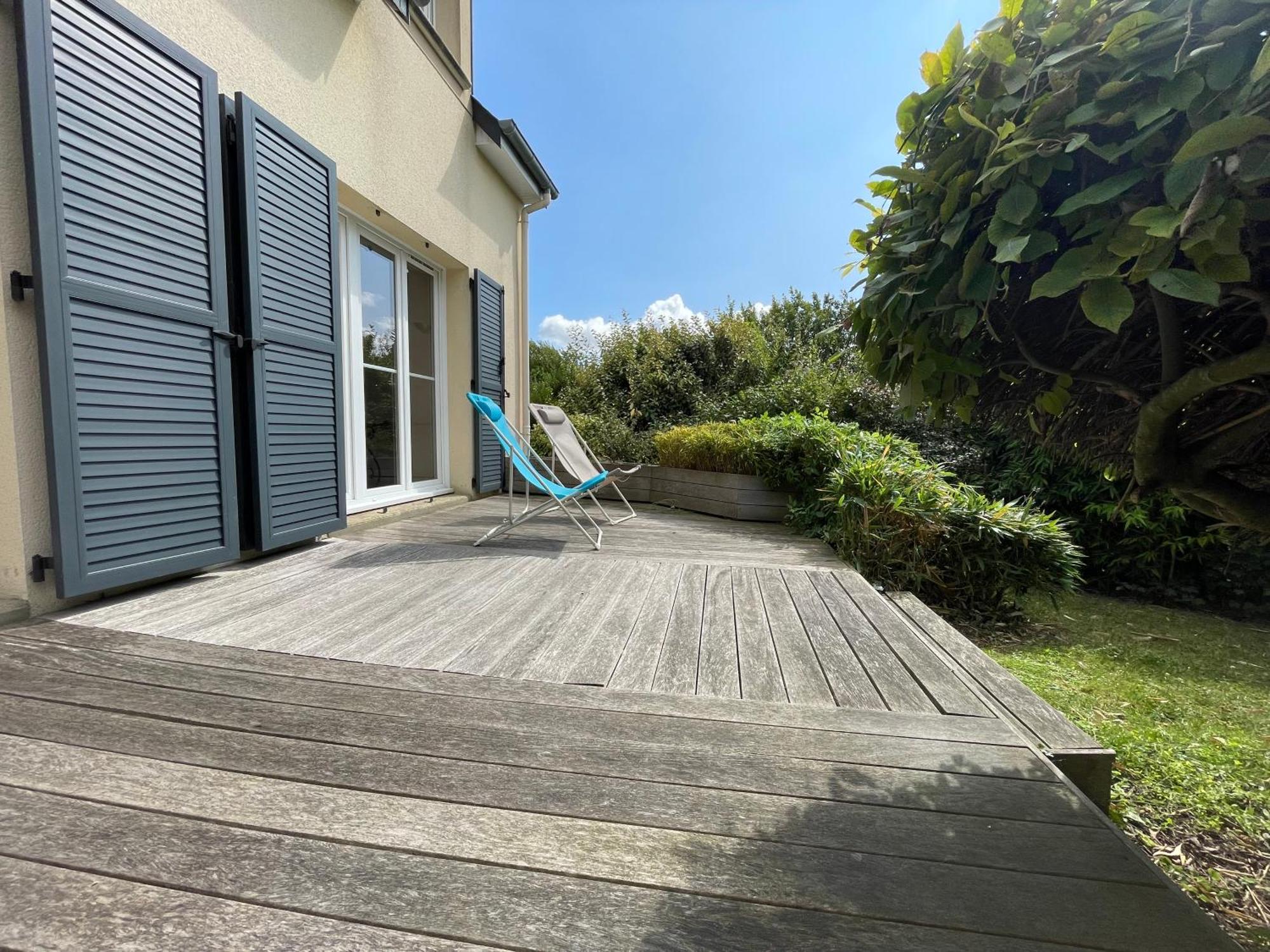 Maison Calme Et Cosy A Port-En-Bessin Pres Du Golf Et De La Mer מראה חיצוני תמונה