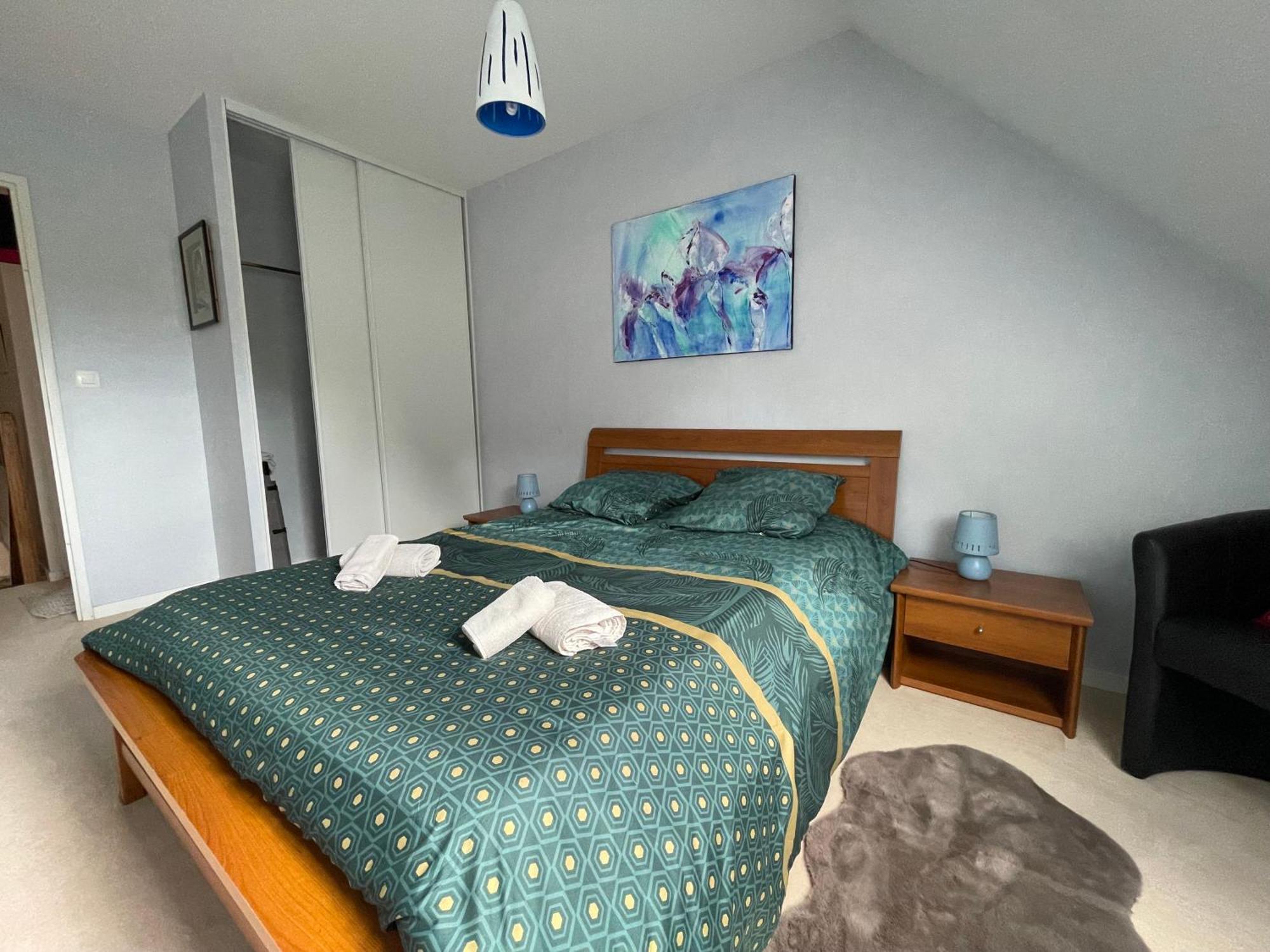 Maison Calme Et Cosy A Port-En-Bessin Pres Du Golf Et De La Mer מראה חיצוני תמונה
